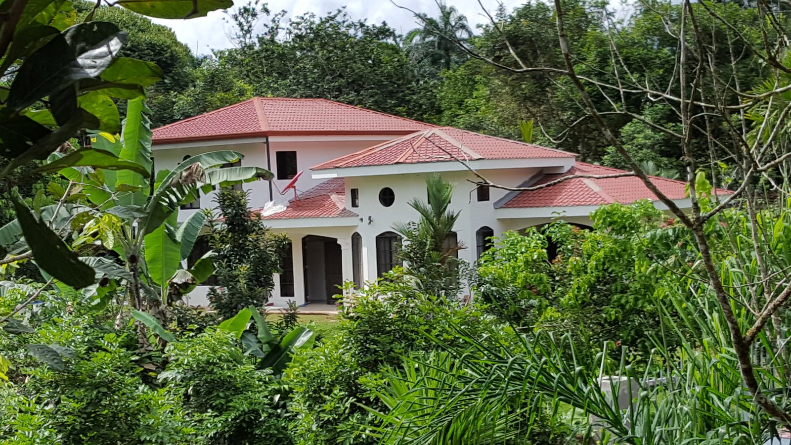 Villa Sulterra surrounded by tropical greenery in Pérez Zeledón